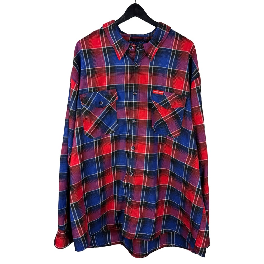 Mens Dixxon Flannel Co Travis Pastrana SOLD OUT Button Down Shirt Size 4XL